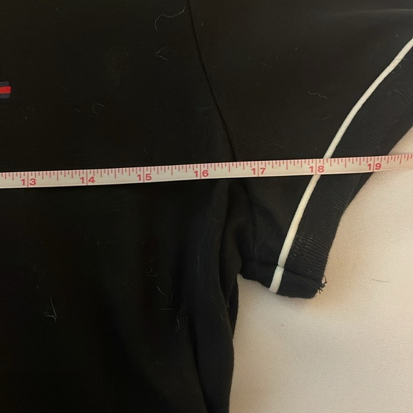 Tommy Hilfiger Women's Stretch Cotton Black Polo Dress Size L - Picture 6 of 7